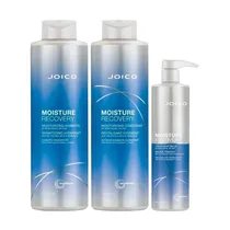 Kit Joico Moisture Recovery - 3 Em 1 - Shampoo + Condicionador + Máscara - 1L/1L/500ML