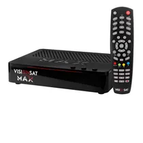 Receptor Visionsat Max - Full HD - Wi-Fi - Preto