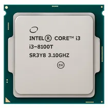 Cpu OEM Intel 1151 i3 8100T 3.1GHZ s/CX s/fan s/G