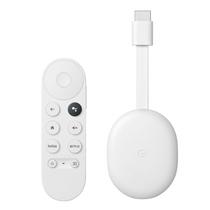 Google Chromecast 4, TV, 4K HDR, Wi-Fi, Android TV, GA01919-US, Branco