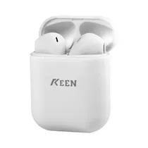 Fone de Ouvido Sem Fio Keen Inpods 12 com Bluetooth e Microfone - Branco