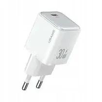 Usams US-CC186 Charger 30W Xron White