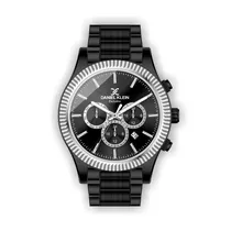 Relógio Analógico Masculino Daniel Klein Exclusive DK.1.12458-6 - Preto e Prata