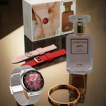 Gtide Smart Watch Romance Silver + Zohoo Perfume