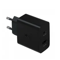Adaptador Samsung PD 35W USB-C e USB-A - Preto