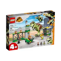 Juguete de Construcción Lego Jurassic World Dominion T-Rex Dinosaur Breakout 76944 140 Piezas