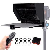 Teleprompter Feelworld TP10 p/Celulal, Camera, Tablet