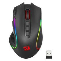 Mouse Gamer Redragon Predator Pro M612RGB-Pro 8000 Dpi Sem Fio - Preto