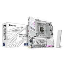 Placa Mãe Gigabyte Z890M Aorus Elite Ice Wifi 7 4XDDR5 Socket LGA 1851 Chipset Intel Z890 Micro ATX