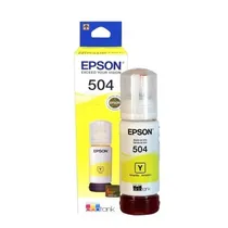Tinta Epson T504 420 Amarelo 70ML C13T03N42A  Tinta Epson...