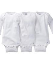 Gerber Set 03 Bodies Manga Larga BLANCO-24M