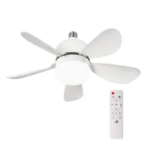 Ventilador de Teto Satellite A-F27402 - 22W - com Luminaria e Controle - Bivolt - Branco