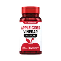 Suplemento Piping Rock Apple Cider Vinegar 84 Cápsulas