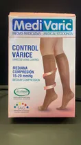 Servisalud Medias Media Dama Opaca Rodilla Mediana Plastico Beige\L s/C