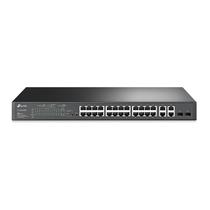 Switch TP-Link TL-SL2428P - 28 Portas / 2 Portas Gigabit SFP - 1000MBPS - Cinza