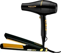 Secador de Cabelo + Chapinha Babyliss Pro Nano Titanium BNTBGPP43UZ - Bivolt
