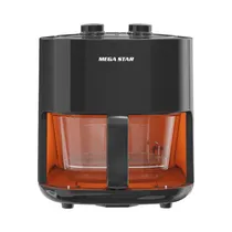 Freidora Air Fryer Mega Star HAR270 3L 1200W 220V Negro