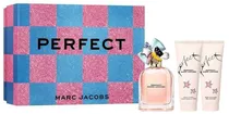 Kit Perfume Marc Jacobs Perfect Edp 100ML+Gel Douche+Body Lotion 2 de 75ML - Feminino