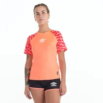 Camiseta Deportivo Femenino Umbro Futevolei Graphic Camouflage Mangas Cortas
