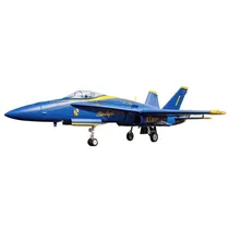 Aviao FW F/A-18C 90 Hornet Blue Angels 90MM Edf PNP Jet FJ31414P