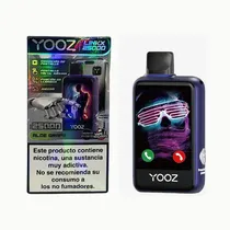 Pod Descartavel Yooz 25K 25000 Puff Bluetooth - Aloe Grape