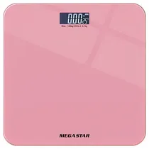 Balança Digital para Peso Corporal Megastar CR3350P Até 180 KG - Rosa