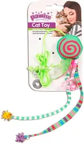 Brinquedo para Gato Verde - Pawise Cat Toy Octopus 28127