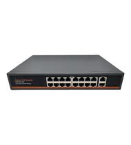 F. Switch 16POE 250W 10/100/1000MBPS 16POE+2GE RJ45 G1620GB