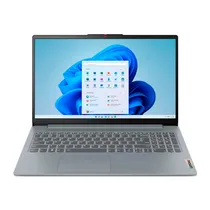 Notebook Lenovo Ideapad Slim 3 15IAN8 (82XB008LUS), Intel Core i3-N305 1.8GHZ (3.8GHZ), 8GB Ram, 256GB SSD, Tela 15.6" Full HD, Windows 11 Home, Inglês, Artic Cinza