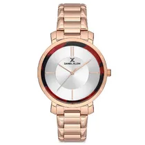 Relogio Feminino Analógico Daniel Klein DK.1.12705-4 Rosa Ouro