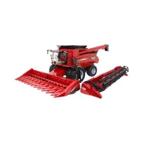 Juguete Tomy Case Ih Agriculture Big Farm 8240 Combine With Grain Head & Corn Head Set 47391