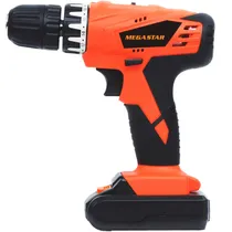 Furadeira Parafusadeira Mega Star FZ853 550 W 1250RPM - Laranja/Preto