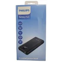 Carregador Portátil Philips DLP8716CB/70 10000MAH Tipo-C/Lightning - Black