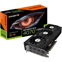 Placa de Vídeo Gigabyte Geforce RTX 4070 Ti Super Windforce Oc 16G 16 GB GDDR6X GV-N407TSWF3OC-16GD