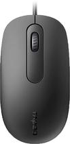 Mouse Rapoo N200 - Black (com Fio)