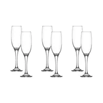Set de Copas para Champán Lav Fame FAM539 215ML 6 Piezas