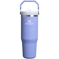Garrafa Térmico Stanley The Iceflow Flip Straw Tumbler de 887 ML - Hydrangea