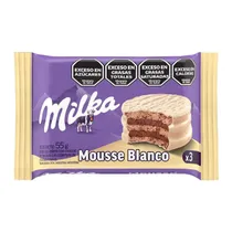 Alfajor Milka Triplo Mousse Branco 55G