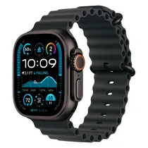 Apple Watch Ultra 2 MYTC3LW/A Celular + GPS Caixa Titanio 49MM Preto - Preto M/L
