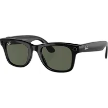 Óculos de Sol Smart Ray-Ban Meta Wayfarer RW4006 - Preto