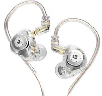 KZ Edx Pro Fone In-Ear Sem Microfone – Cristal