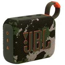 Speaker JBL Go 4 - Bluetooth - 4.2W - À Prova D'Água - Camuflado