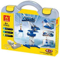Blocos de Construção Power Machinery Wange - 1402 (173 Peças)