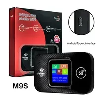 Original Router Portatil M9S-e LCD Wifi/4G Hotspot Sim 300MBPS Negro