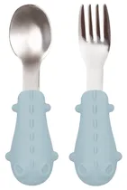 Kit Talheres Buba 15819 - 2 Peças (Azul)