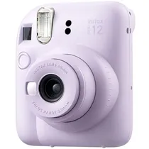 Câmera Instantânea Fujifilm Instax Mini 12 com Flash A Pilha - Roxa
