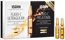 Ampolas Isdin Isdinceutics Flavo-C Ultraglican Dia + Flavo-C Melatonin Noite (2ML de 20 Un