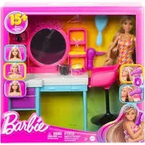 Mattel Muñecas Barbie Salón de Belleza Plastico 3+ Años Multicolor