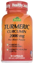 Alfa Vitamins Turmeric Curcumin 2000MG (90 Cápsulas)