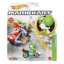 Car Hot Wheels Mario Kart Floor Stand Yoshi 7789